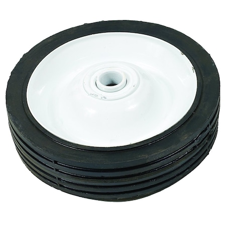 A & I Products WHEEL-DECK, 5X1.25, RIBBED, STEEL, WHITE 0" x0" x0" A-B1SB273